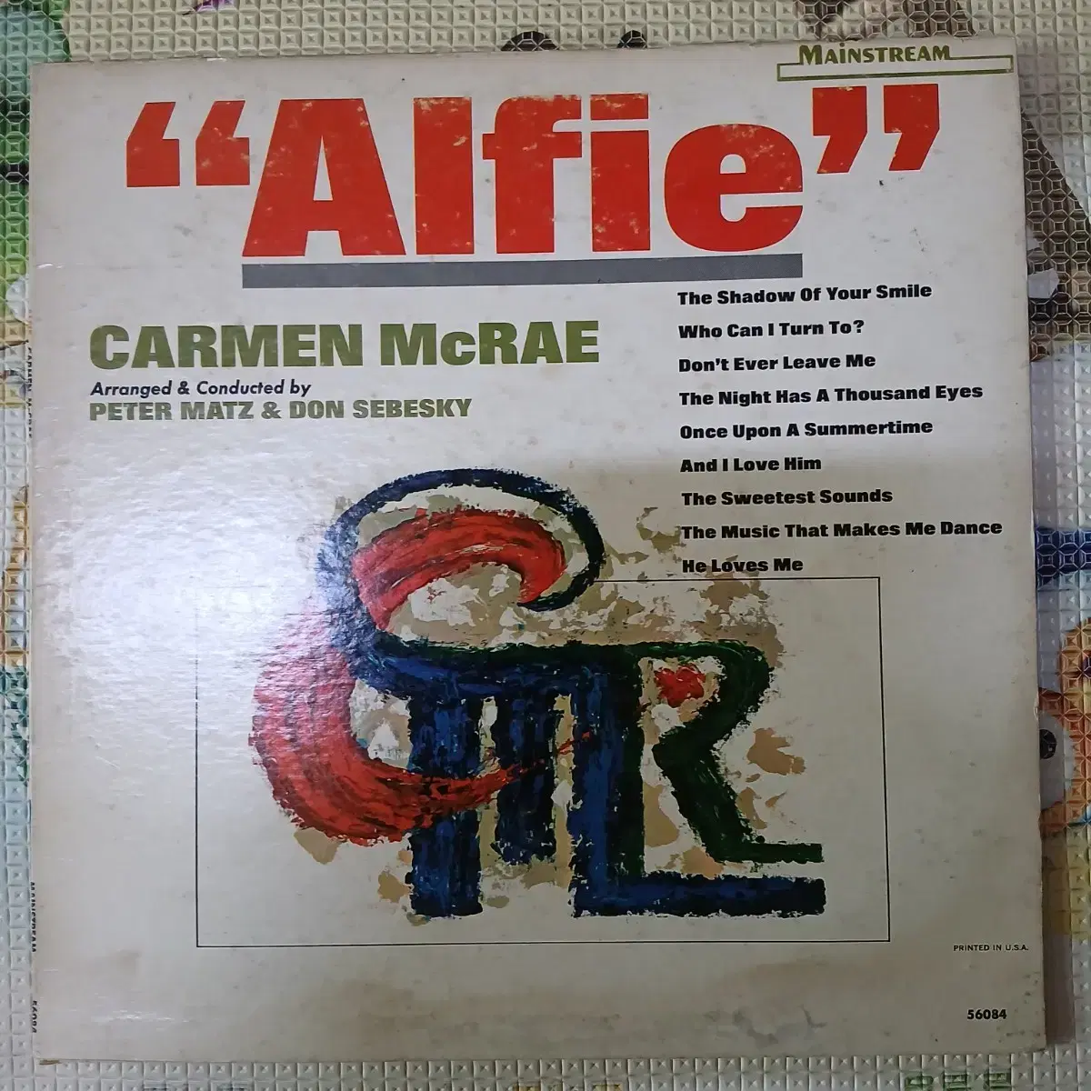 Lp중고 CARMEN McRAE - Alfie 음반 판매합니다.